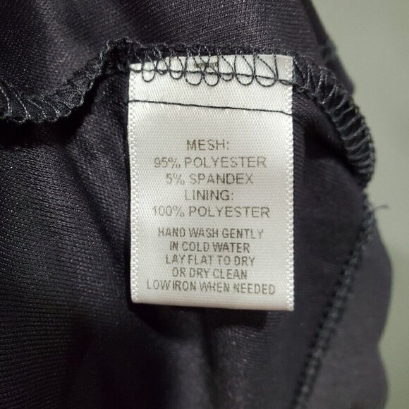 Kiyonna Women Essential Stretch Gray Mesh Overlay Ruched Draped Midi Dress Sz 1X - Picture 11 of 16